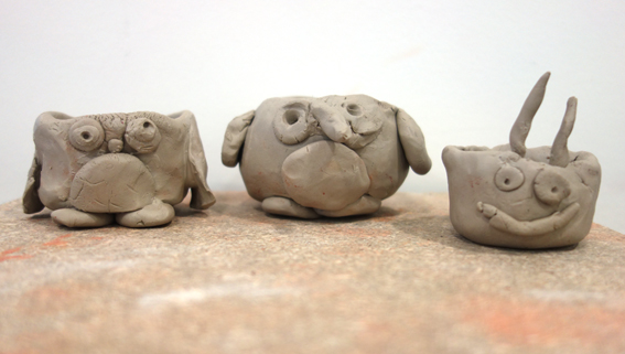 Les petits pots en argile – Atelier Mirette et Pastel